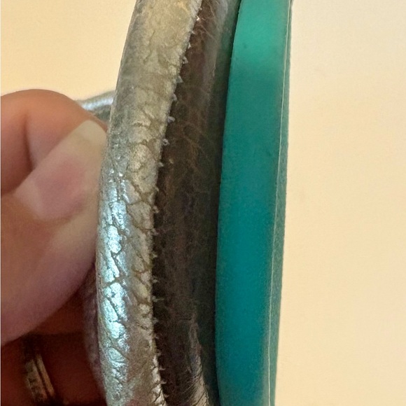 Tieks Silver Screen Ballet Flats Size 8 Excellent Condition - Picture 5 of 9